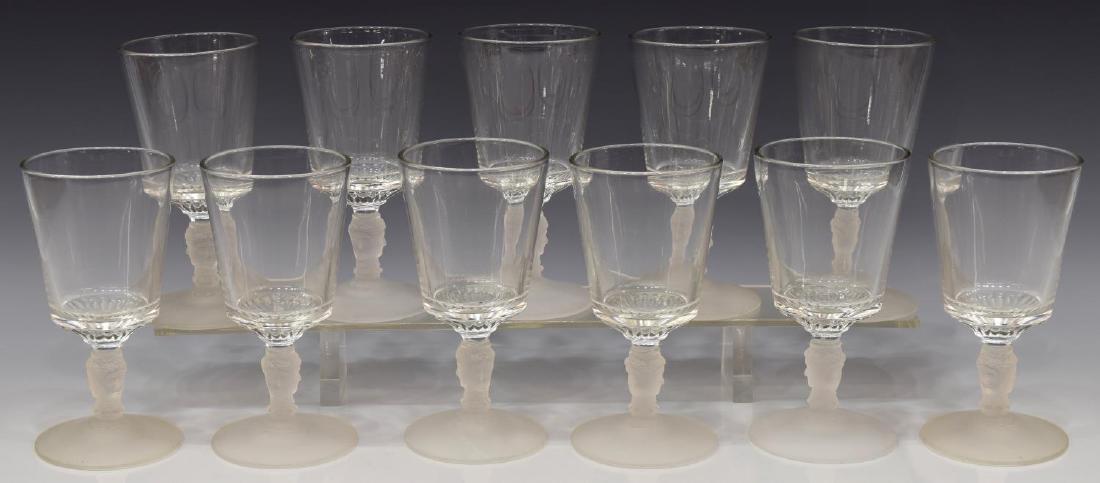 (11) AMERICAN THREE FACES PATTERN GOBLETS (1 of 2)