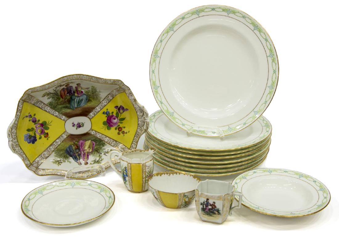 (10) MINTONS PARCEL GILT RAISED ENAMEL SERVICEWARE (1 of 5)