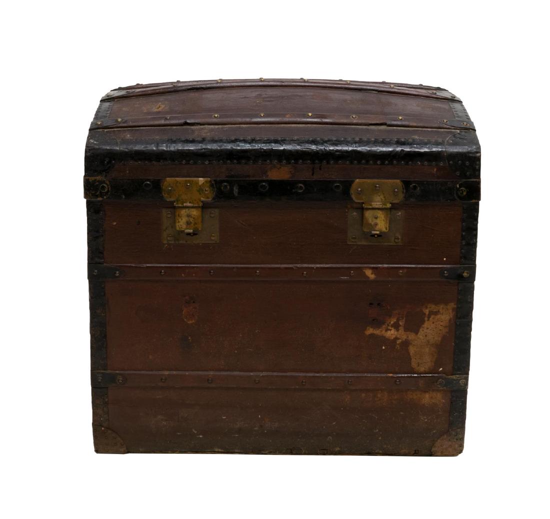 ITALIAN DOME-TOP TRAVELING TRUNK (1 of 4)