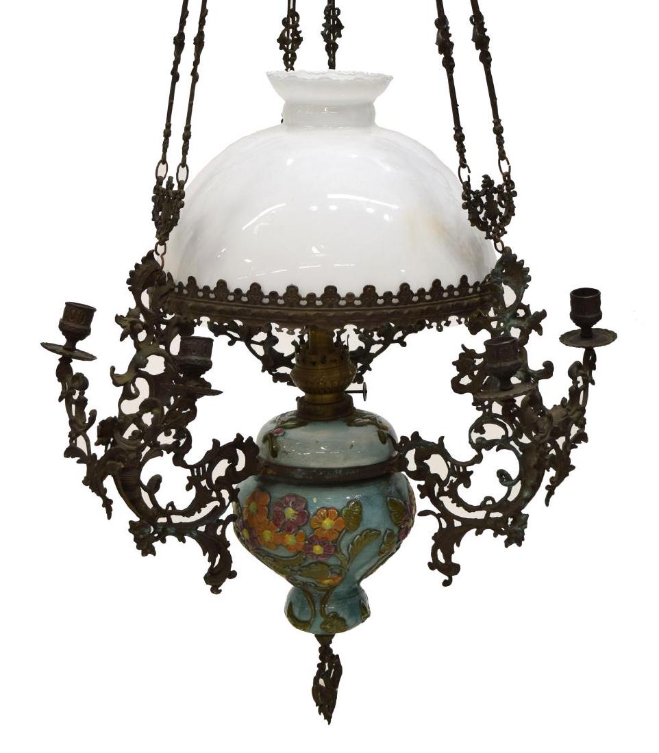 DUTCH HANGING OIL LAMP