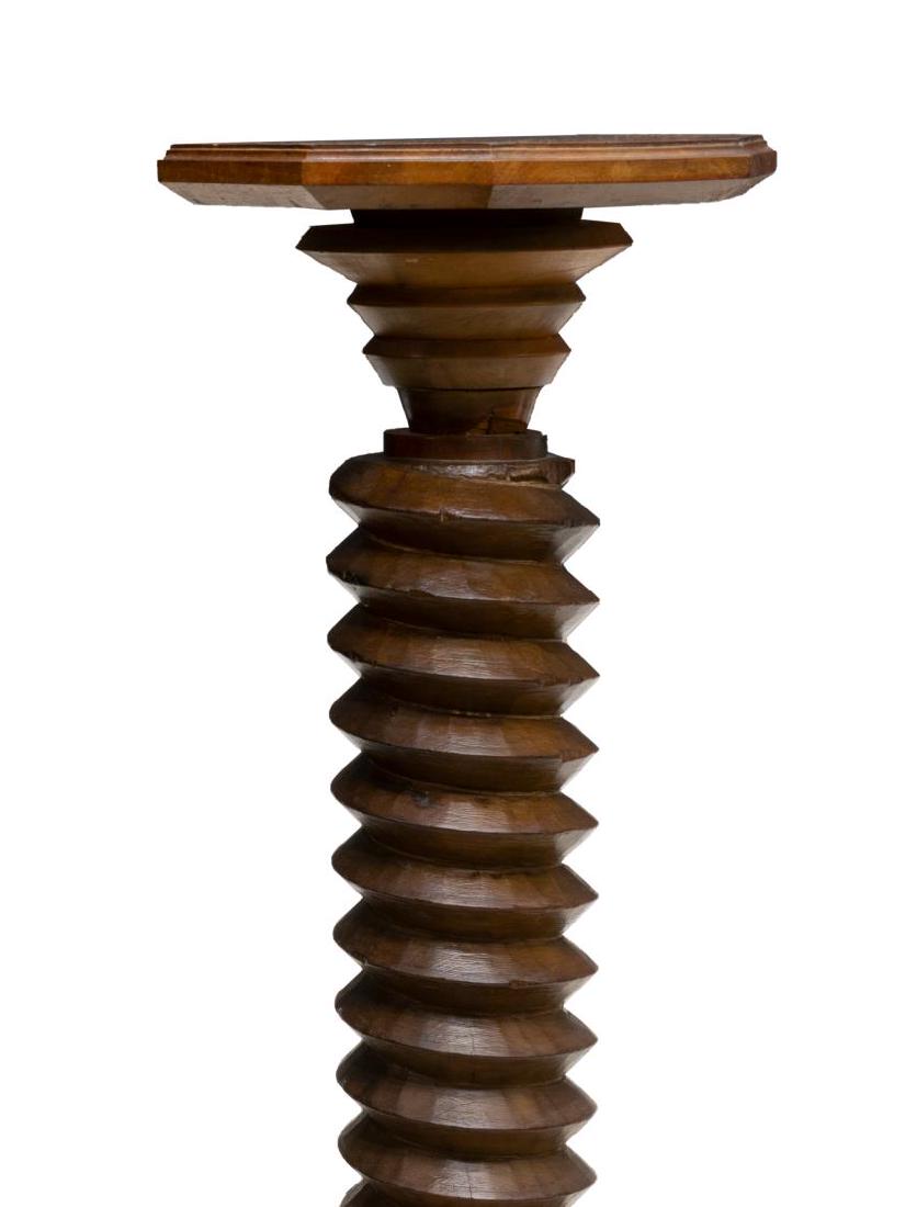 FRENCH WALNUT OIL PRESS PEDESTAL (1 of 4)