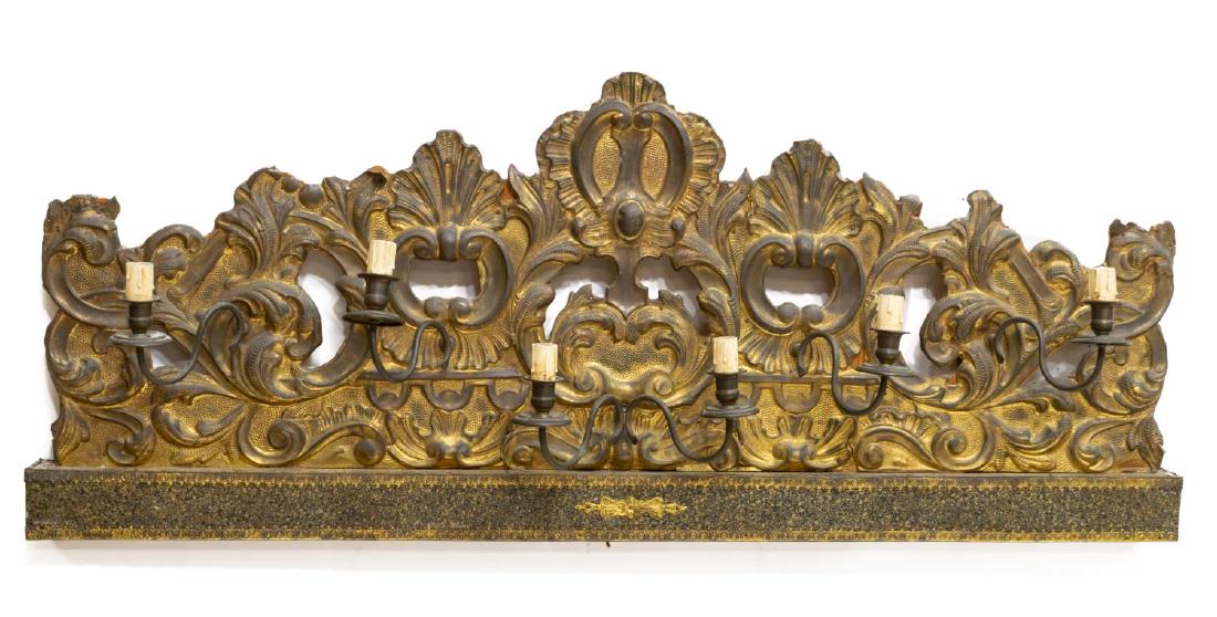 VINTAGE ITALIAN SIX-LIGHT WALL SCONCE (1 of 1)