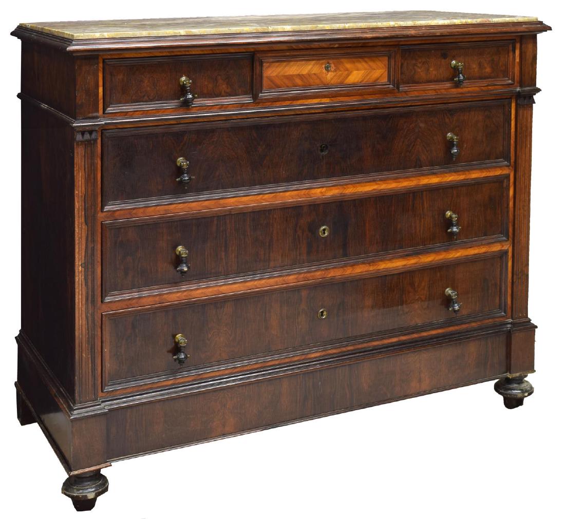 FINE ITALIAN ROSEWOOD COMMODE (1 of 3)