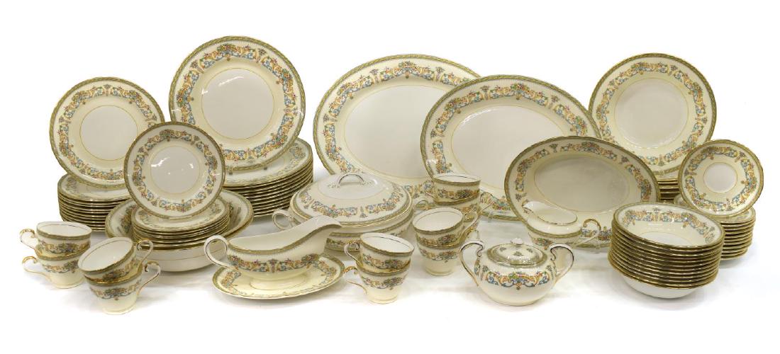 (93) AINSLEY 'HENLEY' DINNER SERVICE FOR TWELVE (1 of 5)