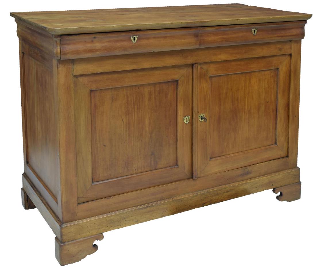 LOUIS PHILIPPE PERIOD FRUITWOOD BUFFET (1 of 3)