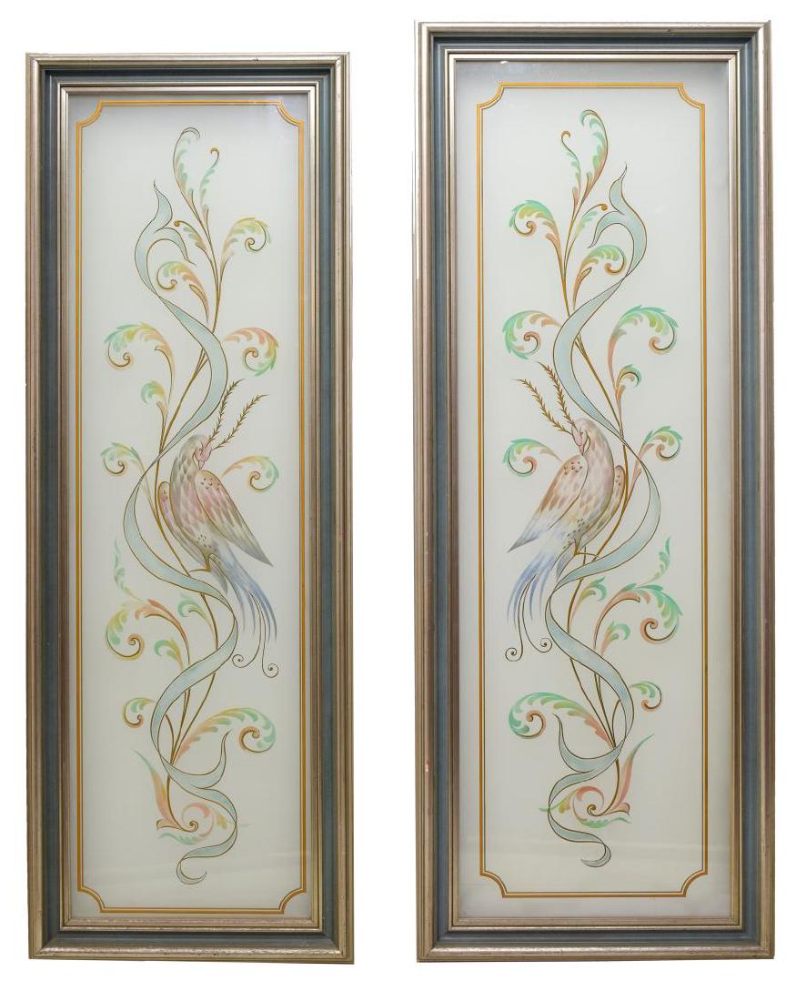 (2) VINTAGE ITALIAN LIGHTED WALL PANELS (1 of 2)