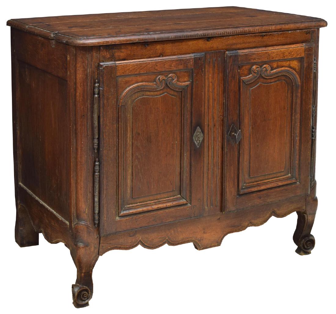 FRENCH LOUIS XV STYLE OAK ASSEMBLED CABINET (1 of 5)