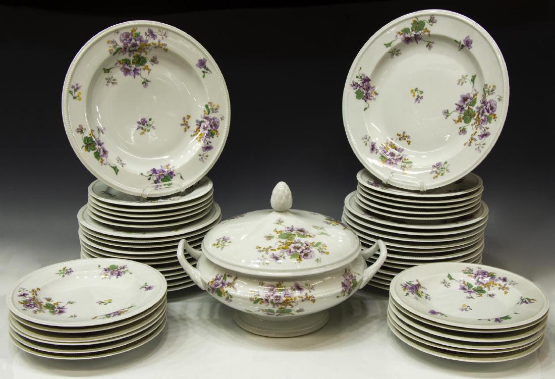 (48) BERNARDAUD LIMOGES 'RADEGONDE' DINNER SERVICE (1 of 3)