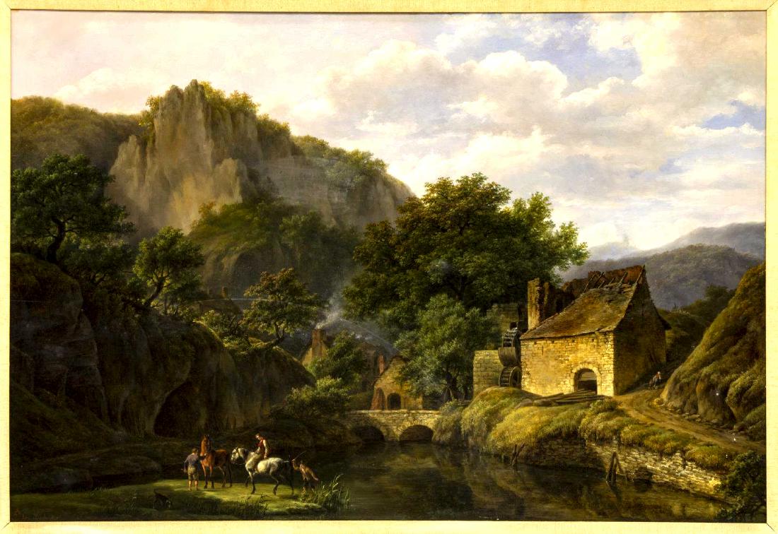 HENDRICK VAN ASSCHE (1774-1841) OIL PAINTING (1 of 5)