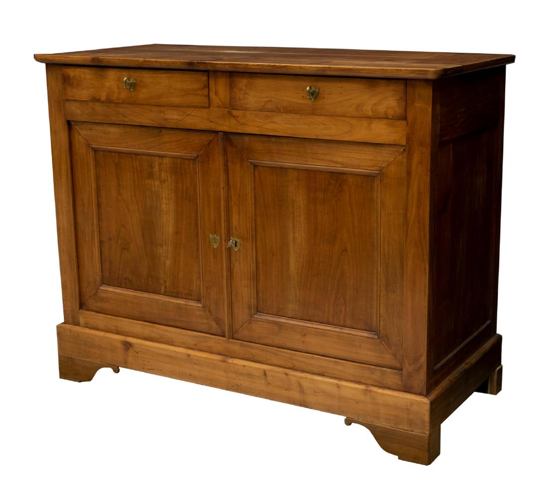 FRENCH LOUIS PHILIPPE FRUITWOOD SIDEBOARD (1 of 4)