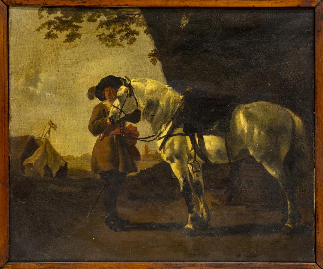 FRAMED PAINTING, MANNER OF PHILIPS WOUWERMAN (1 of 4)