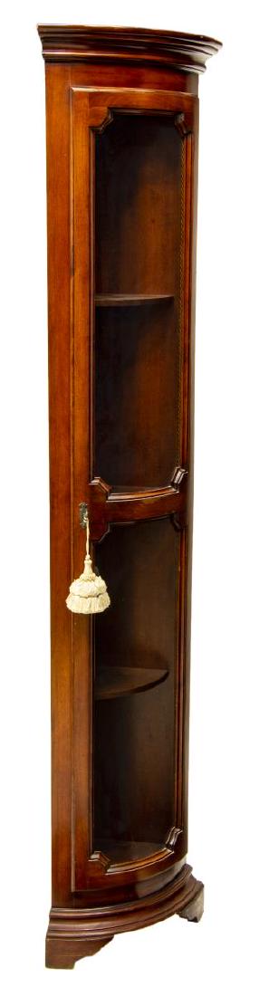 ITALIAN MAHOGANY CORNER CABINET (1 of 3)