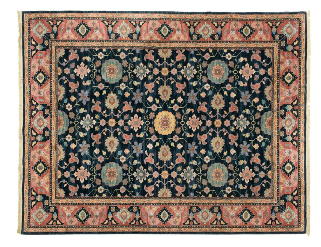 MACHINE-WOVEN KARASTAN WOOL RUG 11'10" X 8'8" (1 of 4)