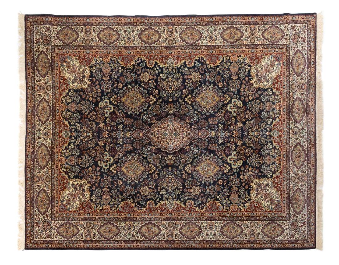 MACHINE-WOVEN WOOL RUG 11'7" X 8'2" (1 of 4)