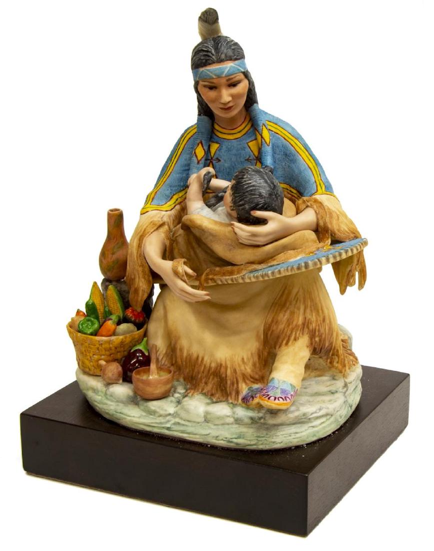 CYBIS LIMITED EDITION FIGURAL GROUP, 'SACAJAWEA' (1 of 5)