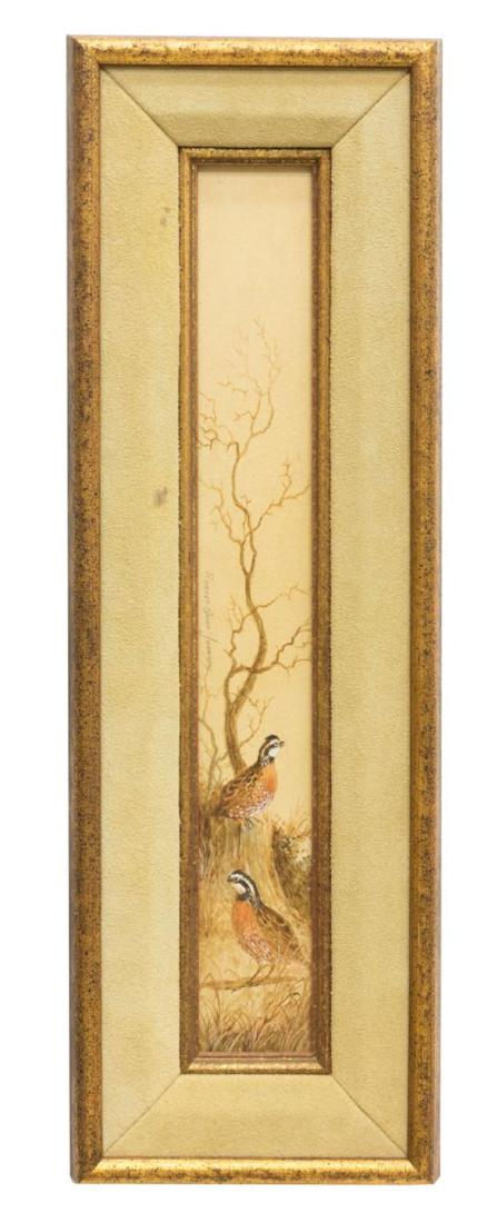 ROBERT QUILL JOHNSON (D.1980) WATERCOLOR PAINTING (1 of 4)