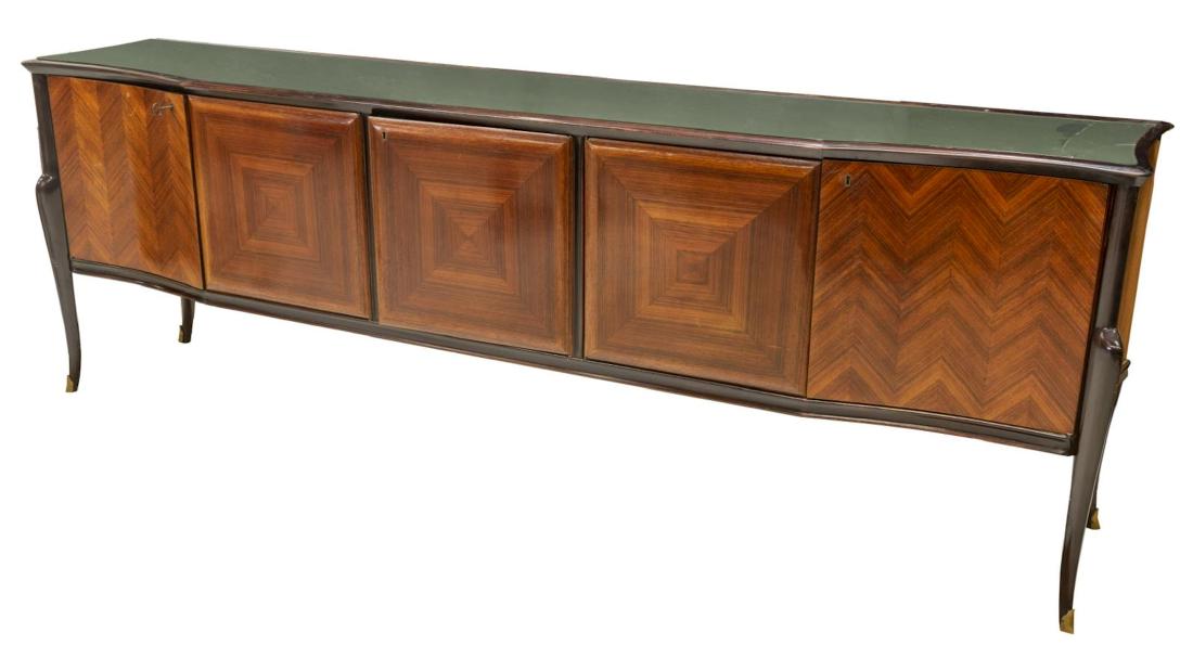 ITALIAN MID-CENTURY MODERN ROSEWOOD SIDEBOARD (1 of 3)