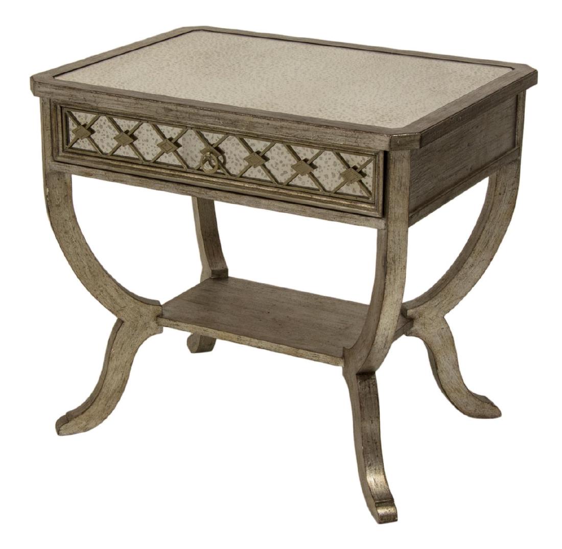 HOOKER FURNITURE 'SANCTUARY' MIRRORED SIDE TABLE (1 of 3)