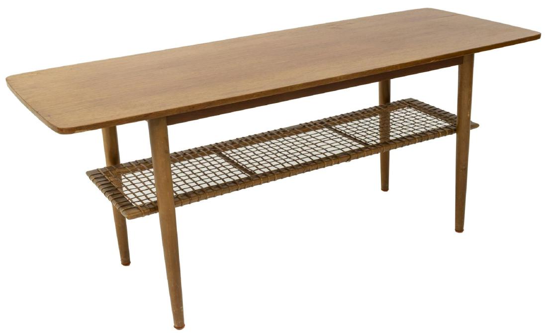 DANISH MID-CENTURY MODERN TEAK COFFEE TABLE (1 of 2)