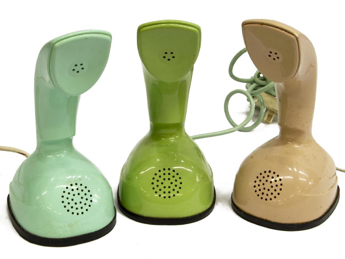 (3) MID-CENTURY MODERN ERICOFON 'COBRA' TELEPHONES (1 of 2)