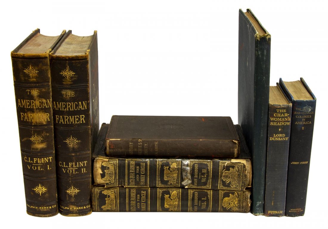 (8) HARDCOVER LIBRARY SHELF BOOKS (1 of 8)