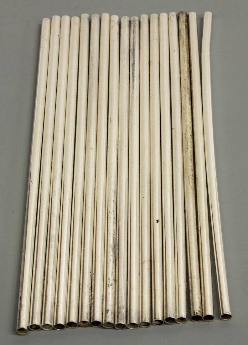 (17) TIFFANY & CO. STERLING SILVER DRINKING STRAWS (1 of 3)