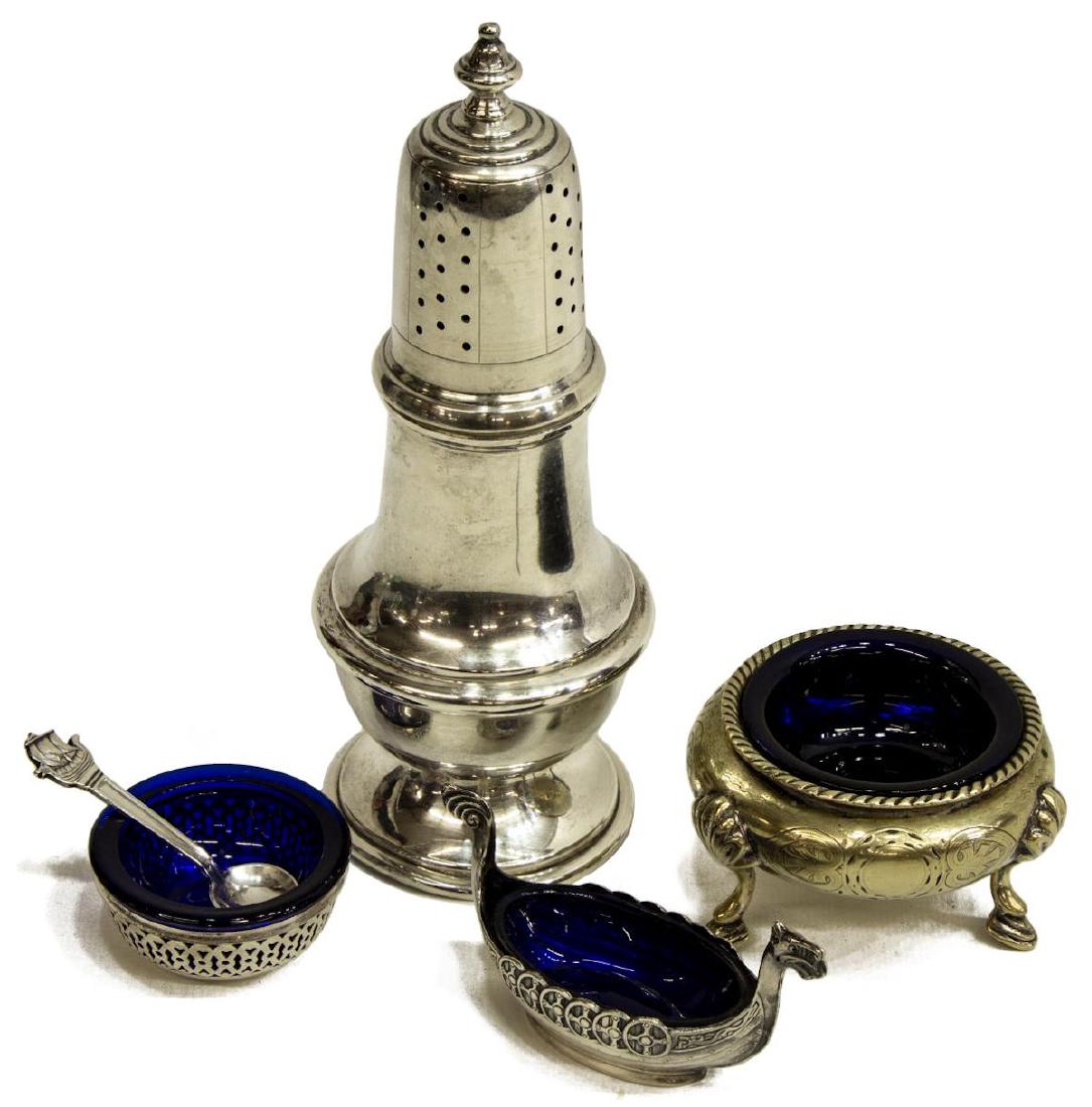 (5) STERLING SILVER SUGAR SHAKER & SALT CELLARS (1 of 3)