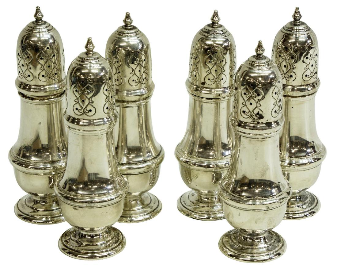 (6) BALDWIN & MILLER STERLING SILVER SALT SHAKERS (1 of 3)