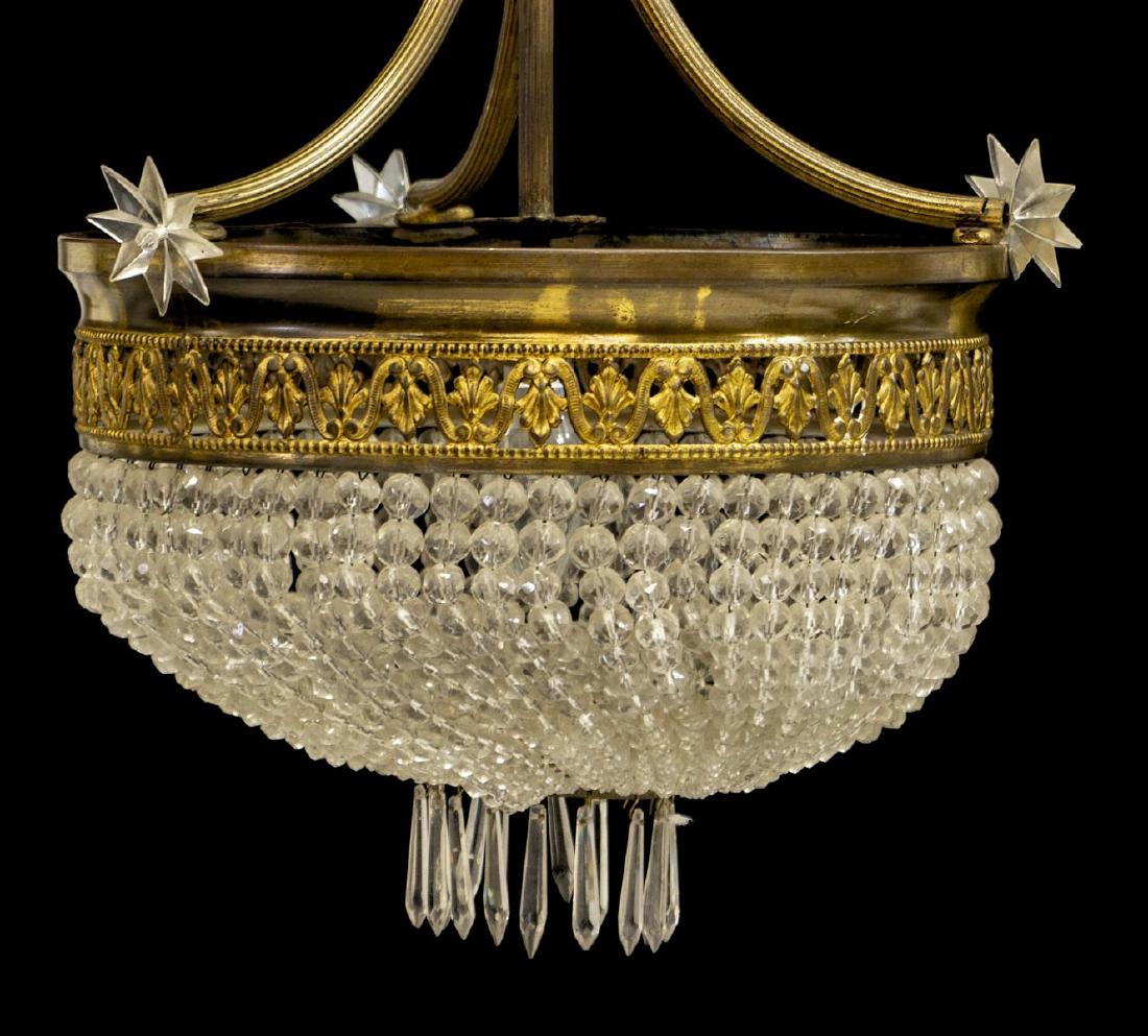 FRENCH EMPIRE STYLE CEILING LIGHT CHANDELIER (1 of 3)