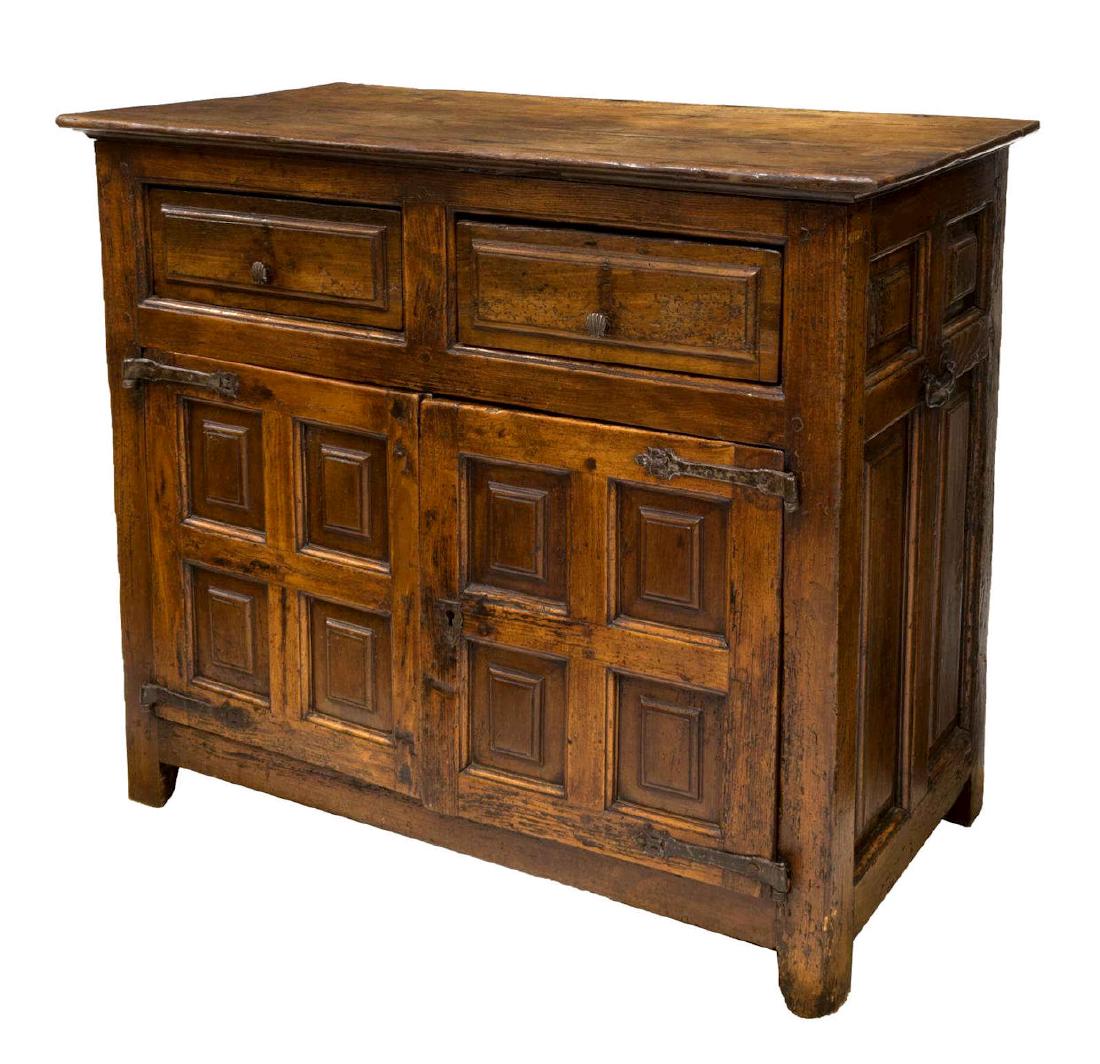 SPANISH BAROQUE STYLE SERVER, 18TH/ 19TH C. (1 of 3)