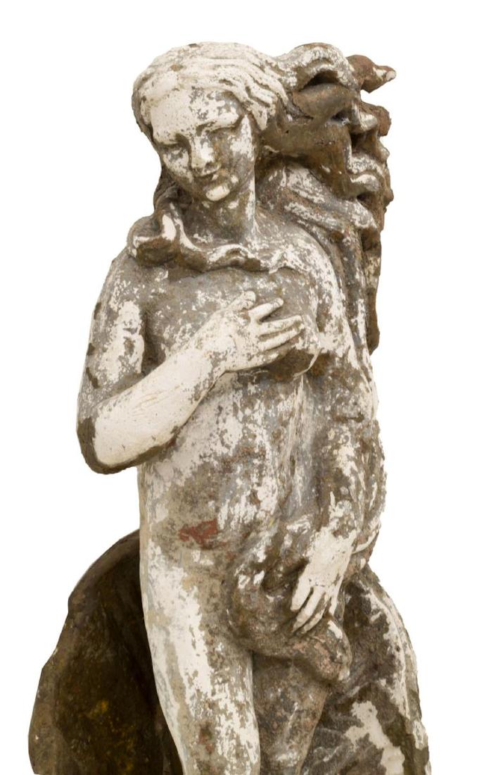 ITALIAN CAST CONCRETE BIRTH OF VENUS GARDEN STATUE (1 of 3)