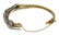 DECO 14KT & PLAT 3CTTW DIAMOND & SAPPHIRE BRACELET - 5