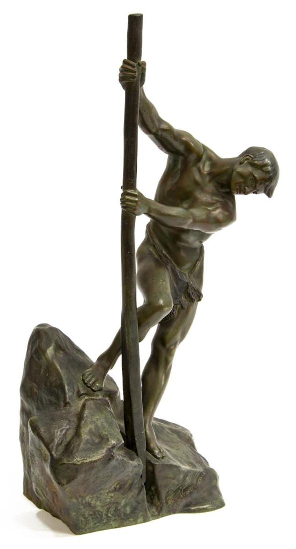 JEAN VERSCHNEIDER (1872-1943) 'L'EFFORT' BRONZE (1 of 5)