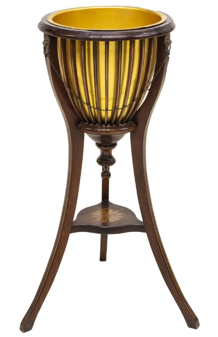ENGLISH GEORGIAN STYLE PLANTER ON STAND (1 of 3)