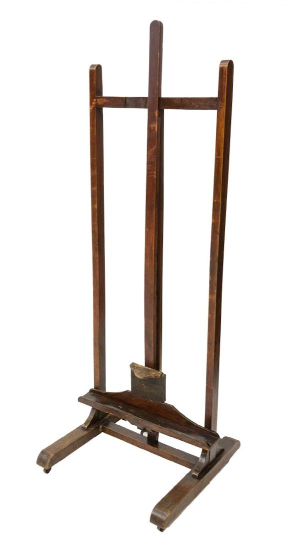 FRENCH ADJUSTABLE HEIGHT ARTIST EASEL (1 of 2)