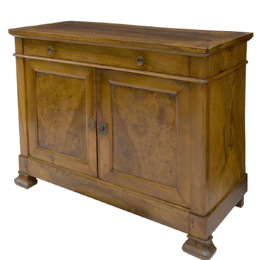 FRENCH LOUIS PHILIPPE WALNUT BUFFET (1 of 3)