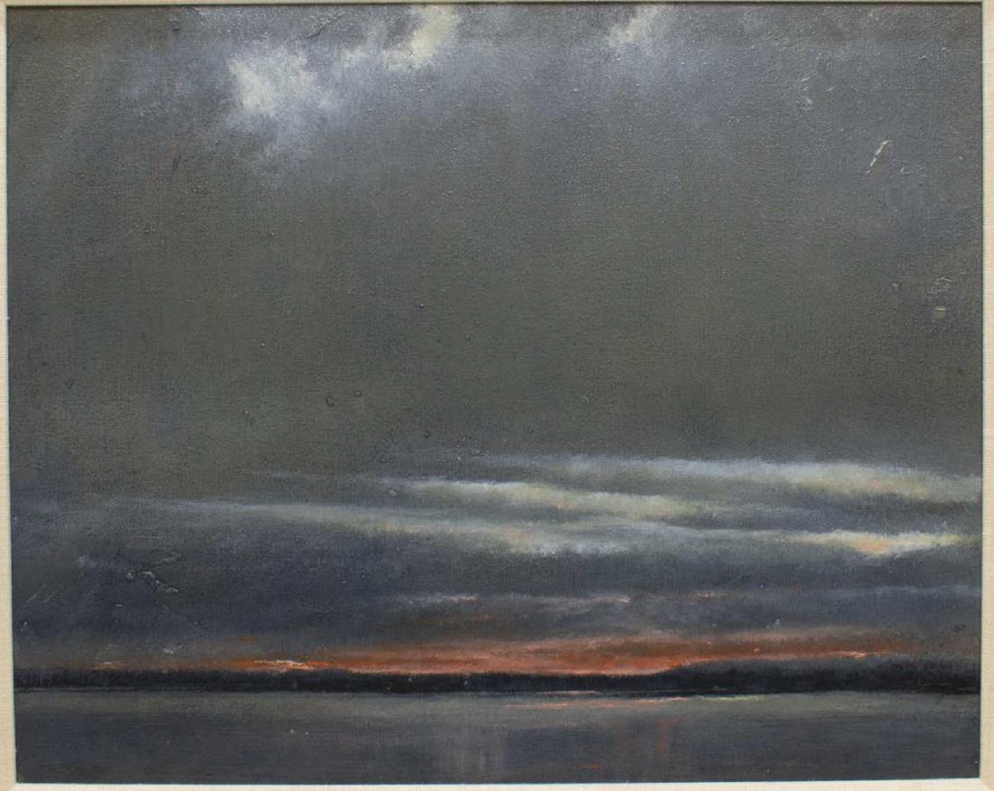 CHRIS DE DIER (B.1958) FRAMED OIL PAINTING (1 of 4)