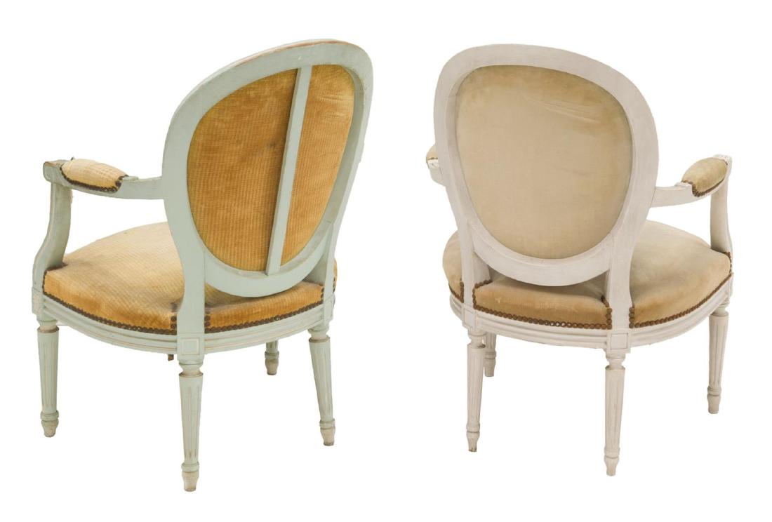 LOUIS XVI STYLE PAINTED ARMCHAIR (1 of 2)