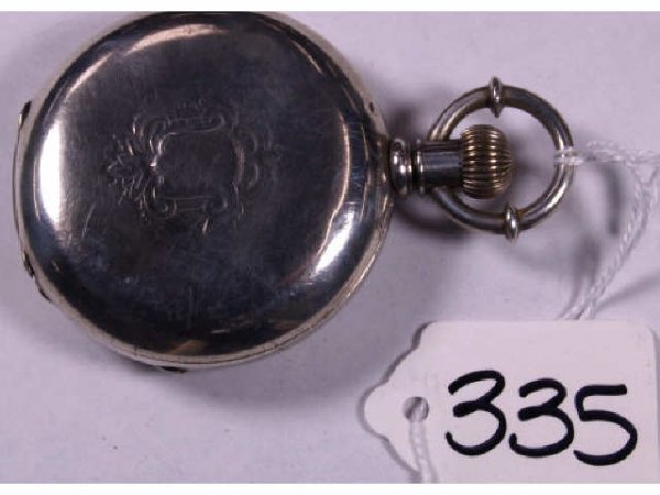 ELGIN RAYMOND HUNTER CASE POCKET WATCH SIZE 18 - 3