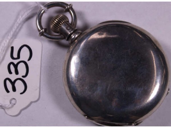 ELGIN RAYMOND HUNTER CASE POCKET WATCH SIZE 18 - 4