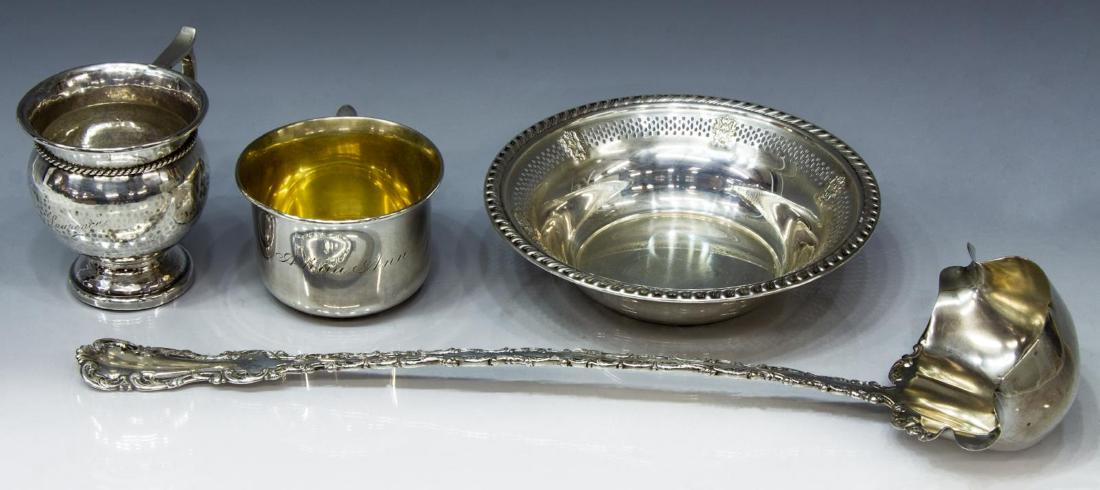 (4) COLLECTION OF STERLING SILVER TABLE ITEMS (1 of 9)