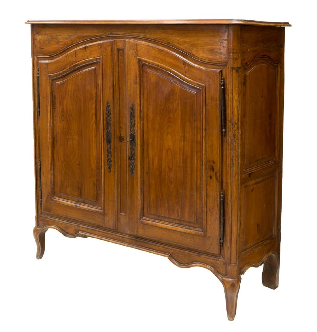 FRENCH LOUIS XV STYLE CHERRYWOOD SIDEBOARD (1 of 4)