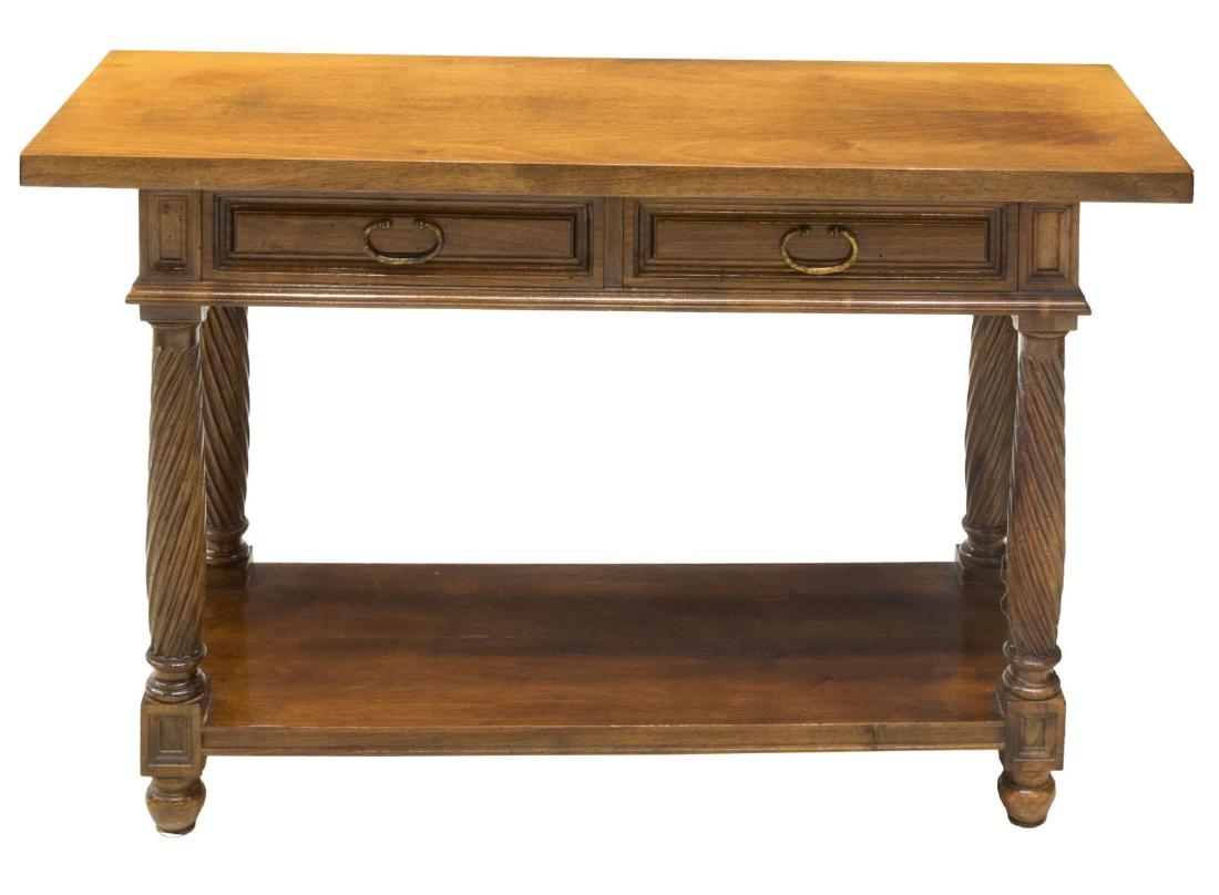 SPANISH BAROQUE STYLE CONSOLE TABLE (1 of 2)