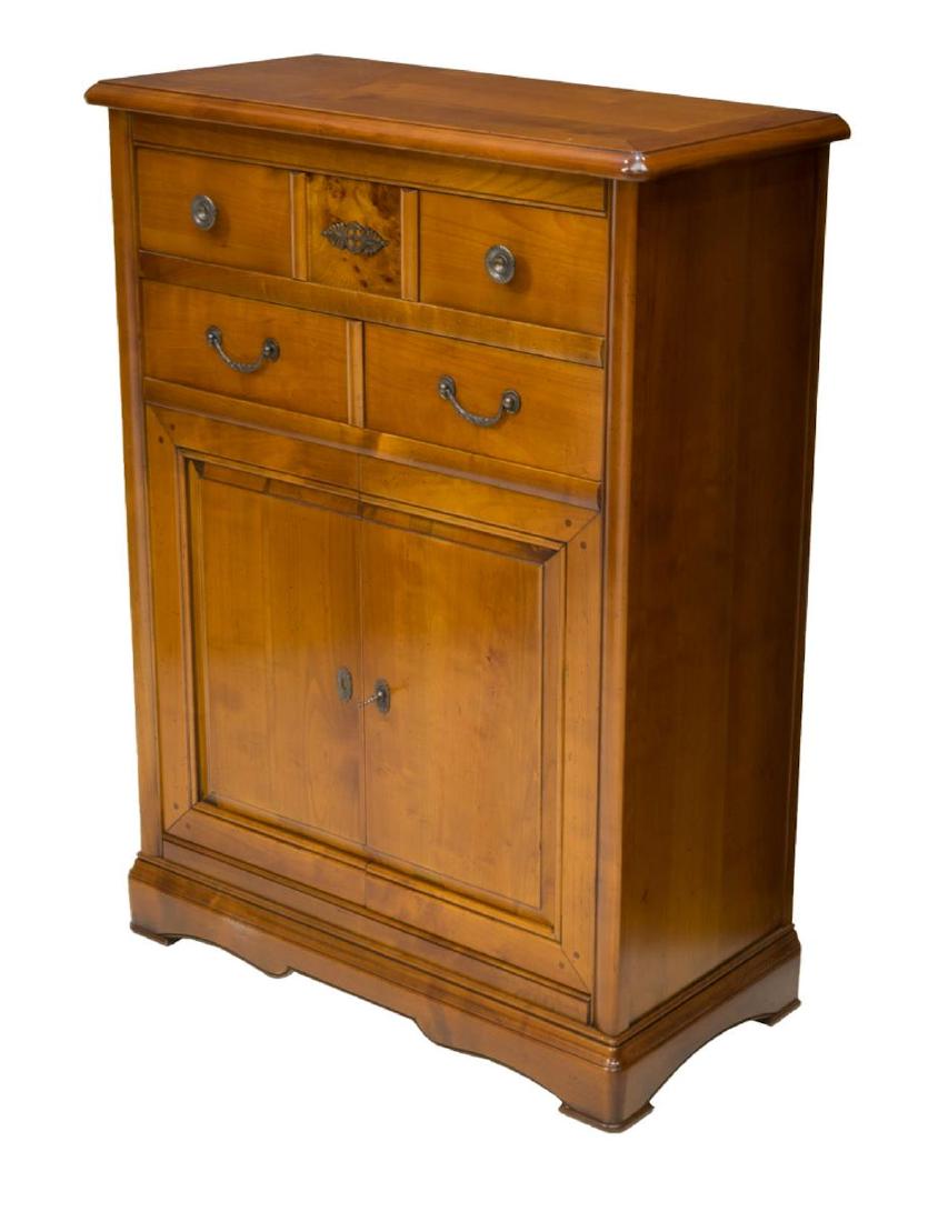 FRENCH LOUIS PHILIPPE STYLE FRUITWOOD BUFFET (1 of 3)