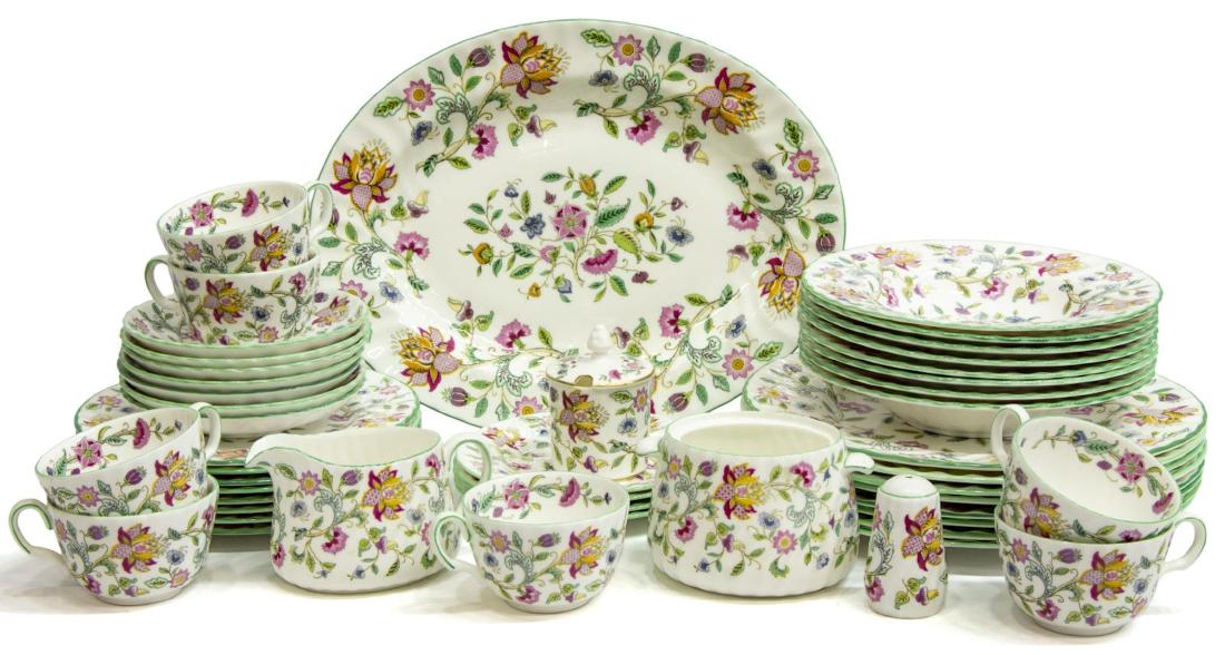 (47) MINTON 'HADDON HALL' BONE CHINA SERVICE