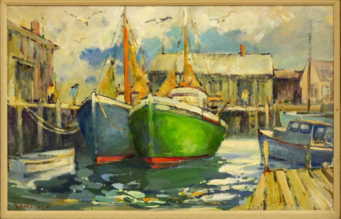 RUTH BERNICE ANDERSON (1914-2002) OIL PAINTING (1 of 5)