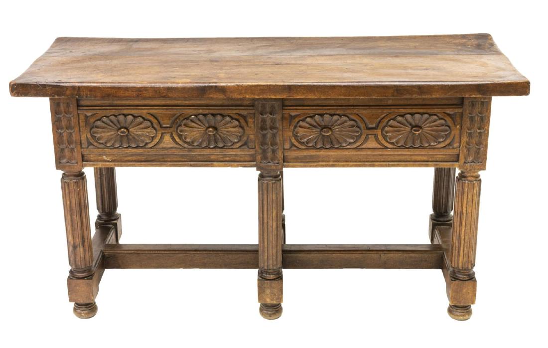 SPANISH BAROQUE STYLE CONSOLE (1 of 2)