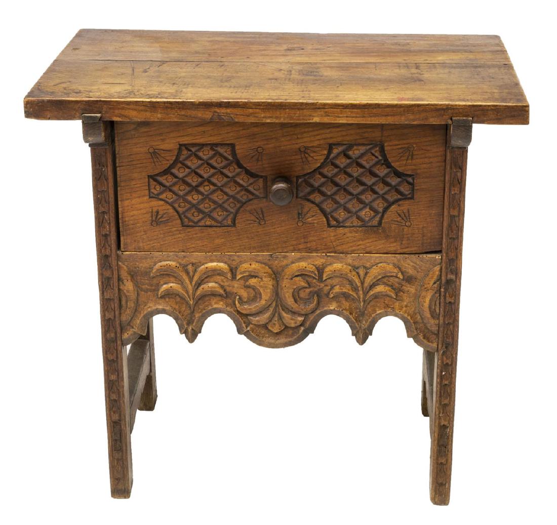 SPANISH BAROQUE STYLE TABLE (1 of 2)