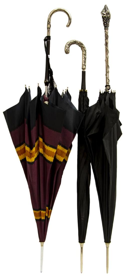 (3) VINTAGE LADIES PARASOL UMBRELLAS (1 of 5)