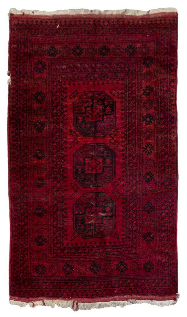 HAND-TIED BALUCHI RUG 4'3" X 6'3" (1 of 3)